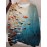 Women'S Long Sleeve Fish Print T-Shirt - Vibrant Ocean Scene with Fish, Coral & Sky Design, Breathable Round Neck Tee for Spring/Fall Casual Wear, Spring Fashion Tee | Vibrant Print Top | Comfortable Fit