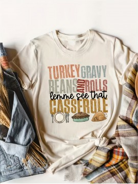 Plus Size - Plus Size Women'S Casual T-Shirt - 