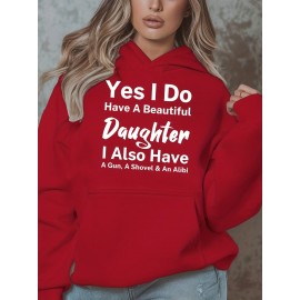 [Humorous Sweatshirt] Plus Size Women's Casual Sweatshirt | Yes I Do s - Humorous 