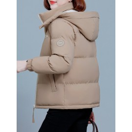 Women's Outdoor Detachable Hooded Warm Fashion Jacket